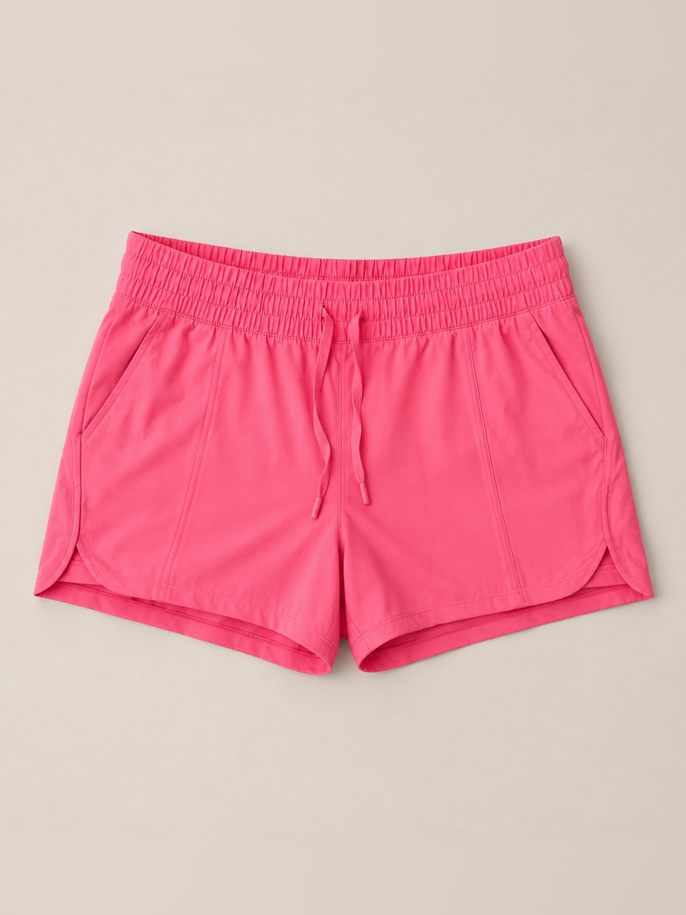 90 Degree By Reflex XL Pink Athletic Running Shorts Drawstring Liner Pockets